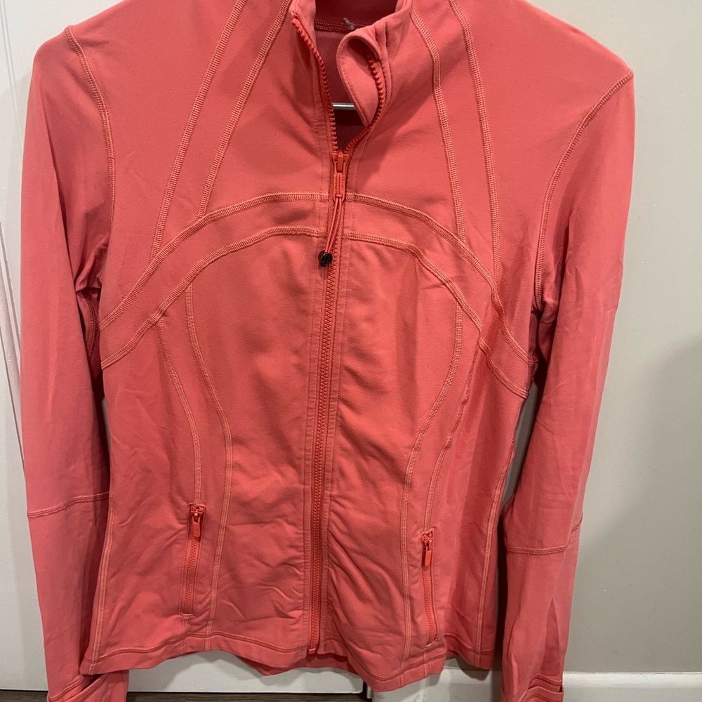 Women's size 8 Lululemon Raspberry Coral Jacket